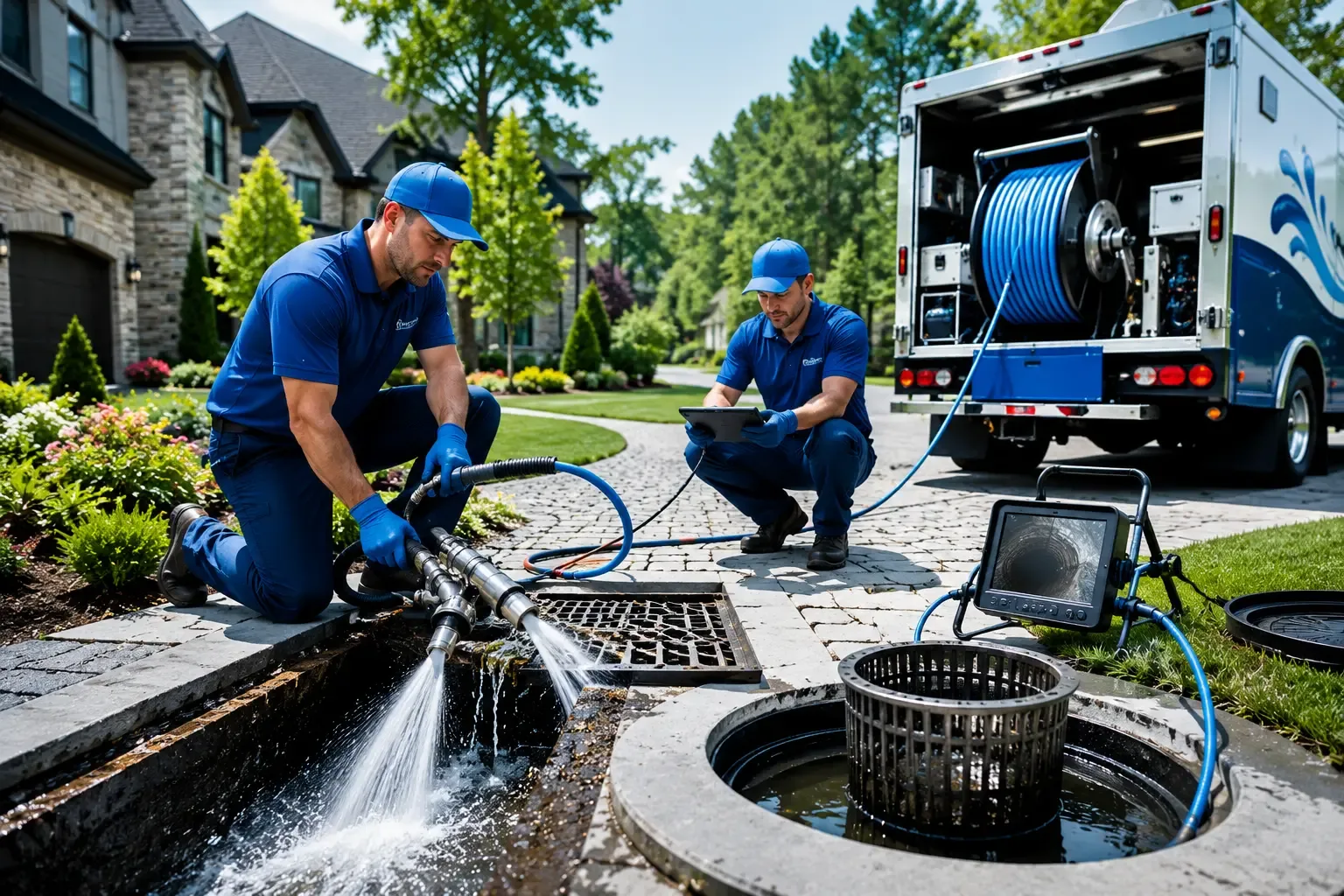 Local outdoor drain cleaning professionals in Norfolk, MA